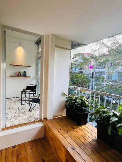 Sunny Old Quarter Apartment near Train Street - Big Balcony, Kitchen- Self Check-in – Photos 6